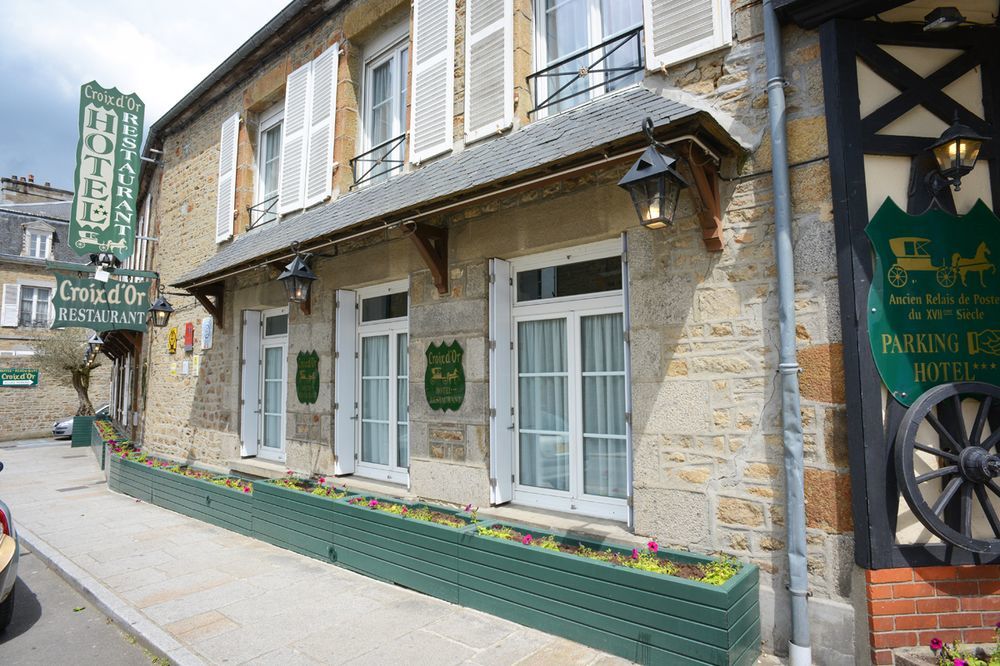 Hotel De La Croix D'Or Avranches Exterior foto